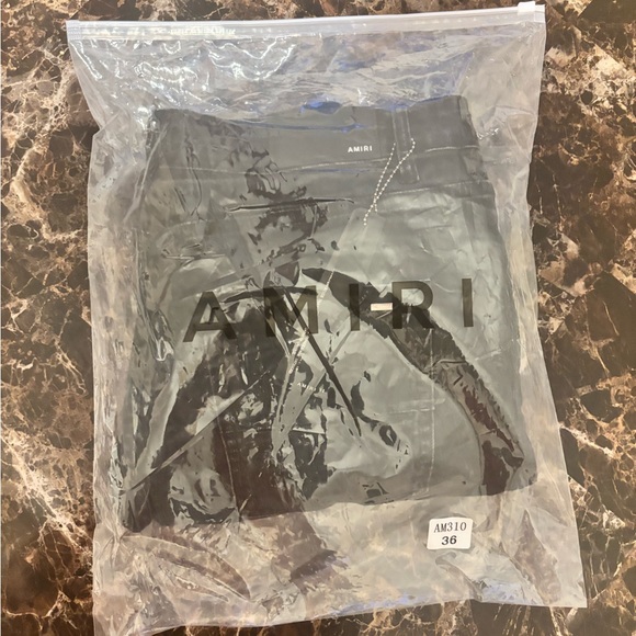 AMIRI Charcoal Denim